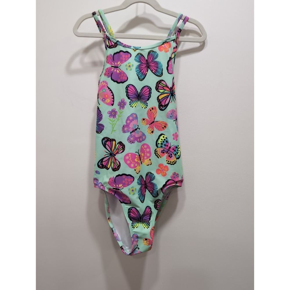 The Children's Place Girls‎ Swimsuit Bathingsuit Size 10-12y Butterflies